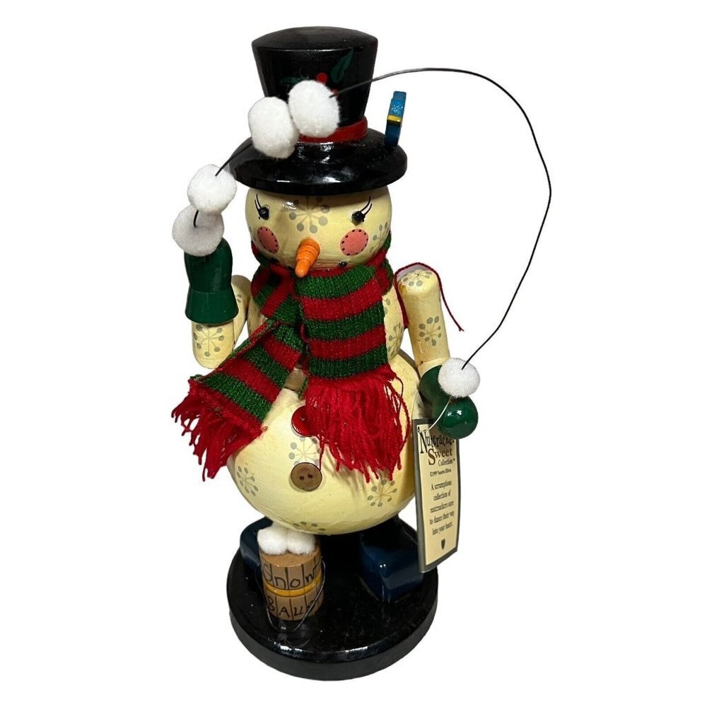 Santas World Juggling Frosty Nutcracker 12 Inch Kurt S Adler‎